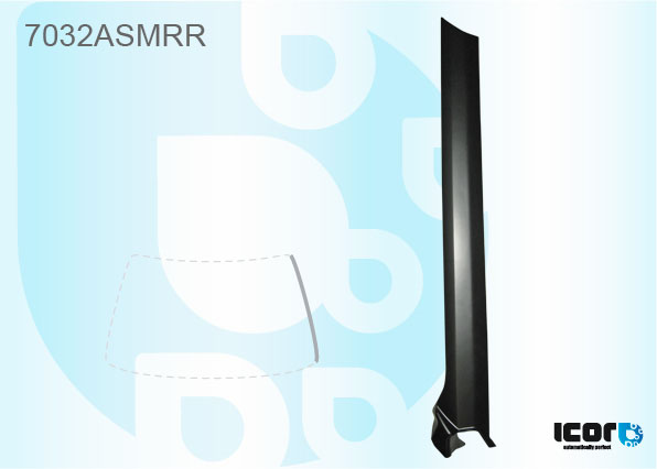 LAND ROVER DISCOVERY L319 2004- MOULURE PB - DROITE