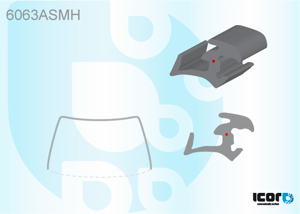 NISSAN CUBE 2009- VOORRUIT SIERLIJST