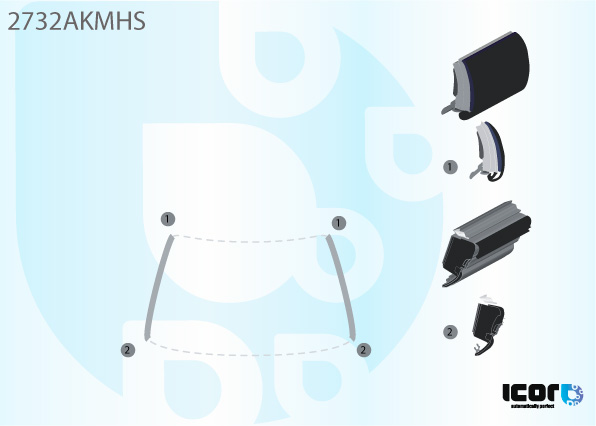 CITROEN C4 3P+5P 09/2004- KIT DE MOULURES LAT DE PB