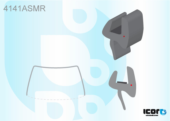 HYUNDAI iX35 5D SUV 2009- VOORRUIT SIERLIJST