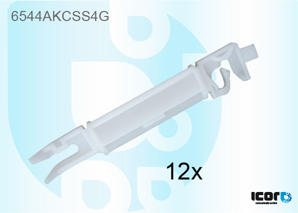 PEUGEOT 407 SAL+EST 2004- SET OF 12 WS SIDE CLIPS