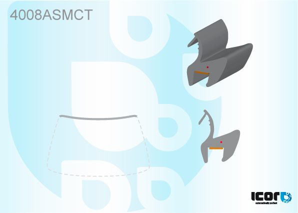 HONDA CR-Z 2D CPE 2010- WS MOULDING - UPPER