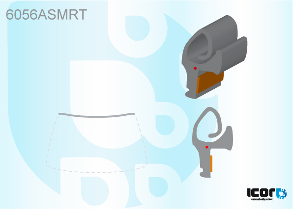 INFINITI EX (J50) 5D SUV 06/2008 WS MOULDING - UPPER