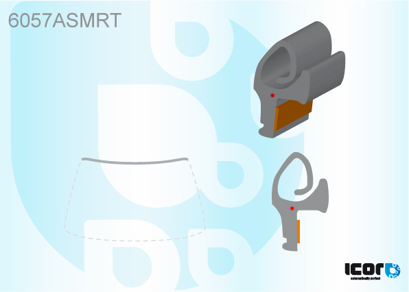 INFINITI FX (S51) 5D SUV 07/2008 WS MOULDING - UPPER