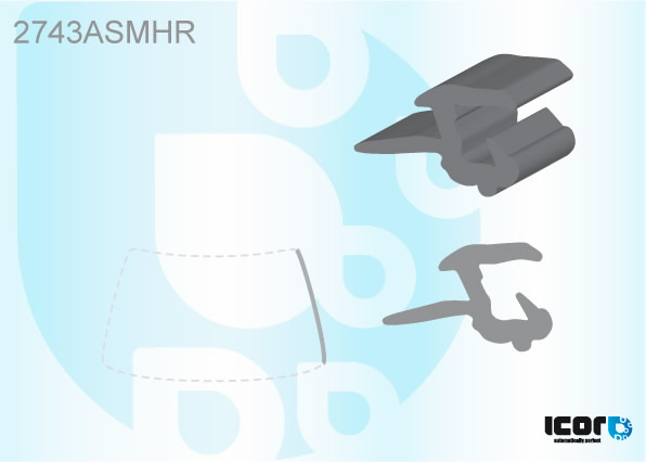 CITROEN C3 2010- WS MOULDING - RIGHT