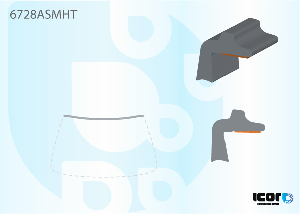 PORSCHE PANAMERA 5D HBK 2009- VOORRUIT SIERLIJST - BOVEN