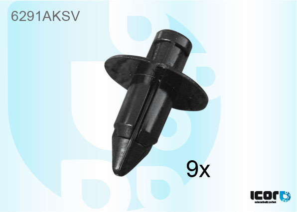 VAUXHALL/OPEL AGILA 2000- KIT 9 x STUD FOR WS WIPER PLATE