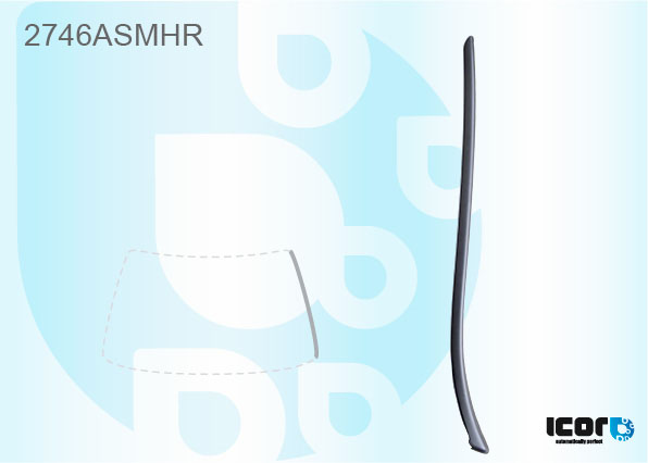 CITROEN C4 5D HBK 2010- WS MOULDING - RIGHT