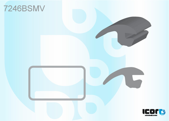 RENAULT KANGOO 97- MOULURE DE LUNETTE