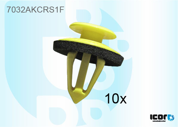 LAND ROVER DISCOVERY L319 2004- KIT 10 x WS CLIP - SIDES