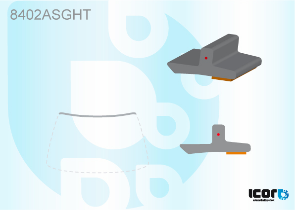 LEXUS CT200H 5P 2 VOL 2011- PROFIL SUP AVEC ADHESIF PB