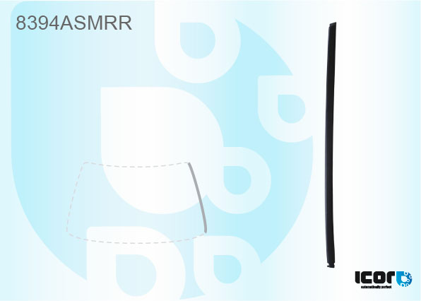 TOYOTA LANDCRUISER SUV 2009- WS MOULDING - RIGHT