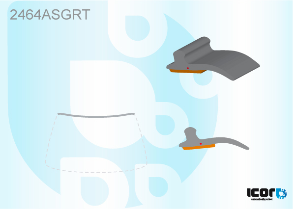 BMW X3 SUV (F25) 2010- VOORR. BOVENKANT PROFIEL MET BAND