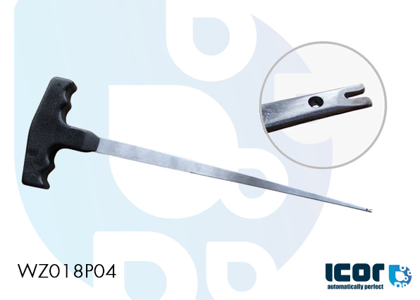 SNIJDRAADPRIEM MET T-VORMIG HANDVAT MET GAT