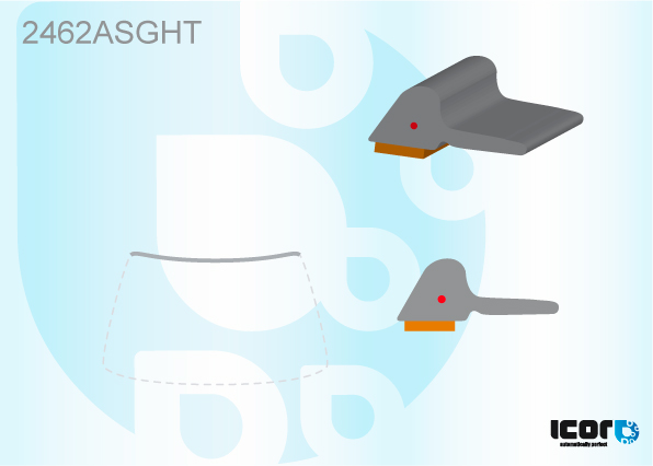 MINI COUNTRYMAN 2010- WS UPPER PROFILE W/ADHESIVE TAPE