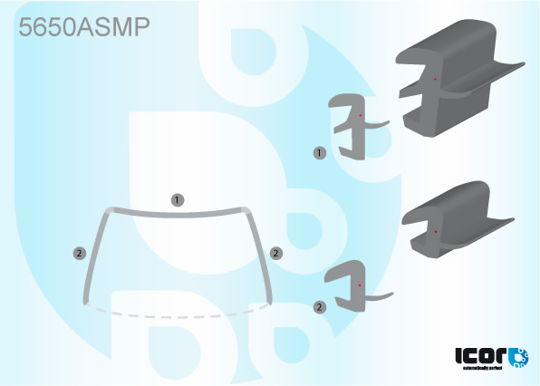 MITSUBISHI L200 96- WS MOULDING