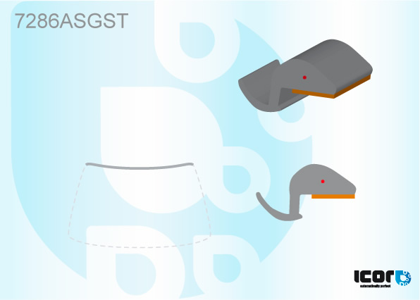 RENAULT LATITUDE 4D SAL 01/2011- WS UPPER PROFILE W/ADHESIVE TAPE