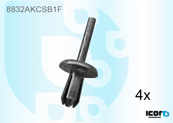 VOLVO S40 / V50 2003- KIT OF 4 WS BOTTOM CLIPS