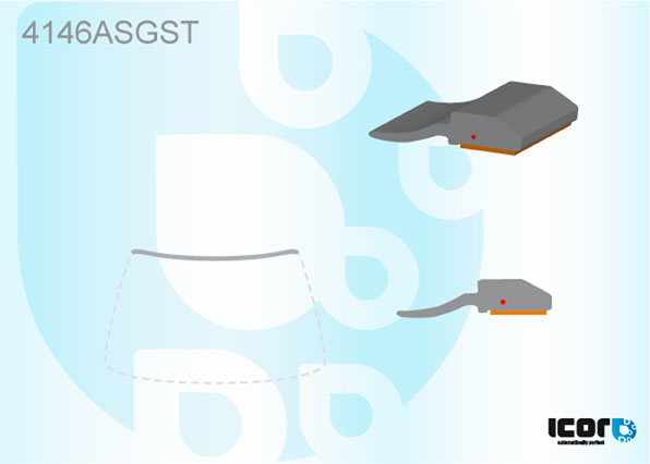 HYUNDAI i40 4D SAL/5D EST 2011- WS UPPER PROFILE W/ADHESIVE TAPE