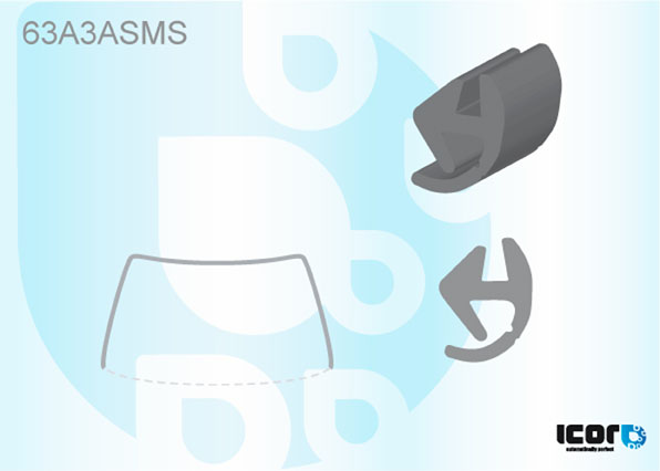 HOLDEN VE COMMODORE 2008- VOORRUIT SIERLIJST