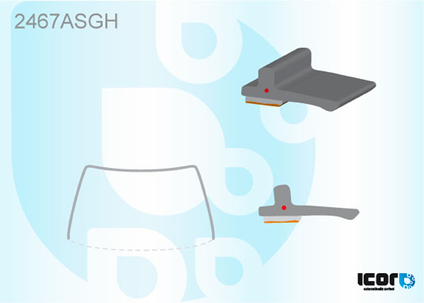 BMW REEKS 1 HBK 10/2011- (E81/E87) & REEKS 2 CPE/CAB (F22/F23) 2014- VOORRUIT SIERLIJST