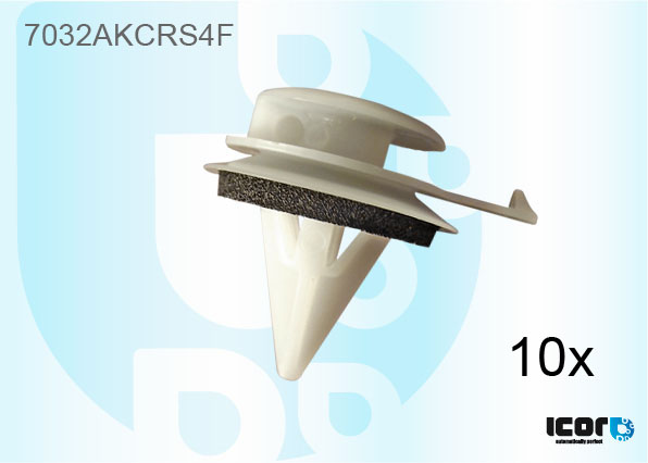 LAND ROVER DISCOVERY L319 2011- KIT 10 ZIJKLIPS VOOR VOORRUIT