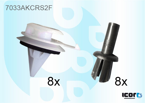 RANGE ROVER 2006- WS CLIP - SIDES KIT OF 16 UNITS