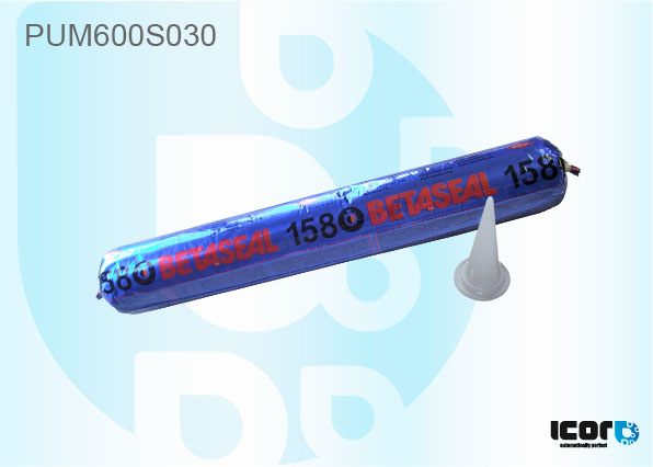 BETASEAL DUPONT 1580 GLASS BONDING PU 1 COMPONENT 30 MIN DRIVE-AWAY - SAUSAGE 600ML