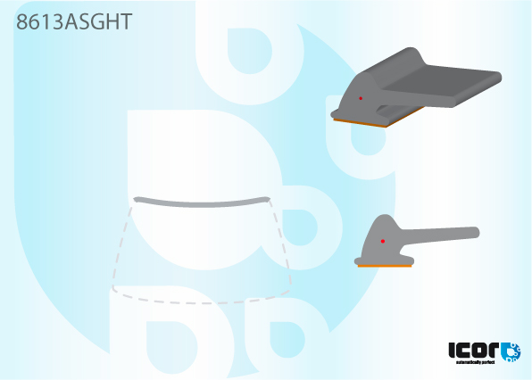 UP 5D HBK 2011- WS UPPER PROFILE W/ADHESIVE TAPE