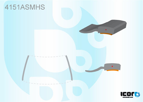 HUYNDAI i30 PANORAMIEK DAK 5D HBK/EST 2012- VOORRUIT SIERLIJST ZIJKANTEN (L=R)