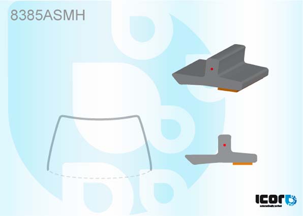 TOYOTA PRIUS 2009- VOORRUIT SIERLIJST