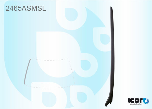 BMW 3 SERIES 4D SAL/5D EST (F30/F31) 2011- WS MOULDING - LEFT