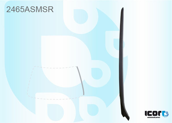 BMW 3 SERIES 4D SAL/5D EST (F30/F31) 2011- WS MOULDING - RIGHT