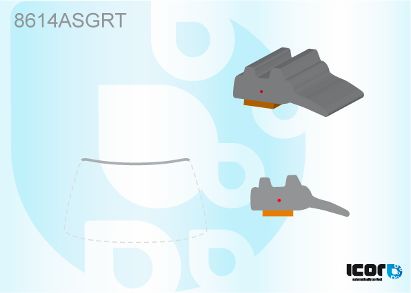 AUDI Q3 SUV 2011- VOORRUIT SIERLIJST - BOVEN