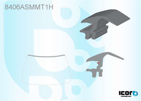 TOYOTA GRAND PRIUS PANORAMIC ROOF 04/2012- WS MOULDING - UPPER