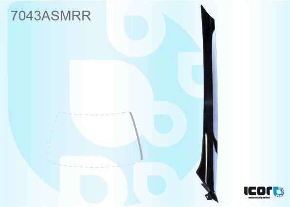 RANGE ROVER EVOQUE R5 2011- WS MOULDING - RIGHT