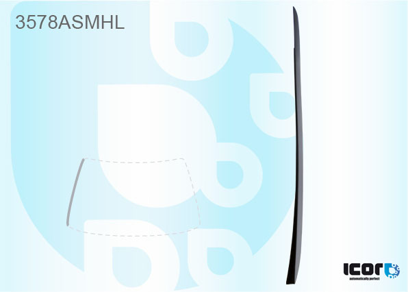 FORD FOCUS 5D HBK/5D BRK/4D SAL 2010- WS MOULDING - LEFT