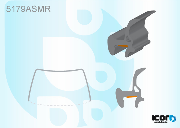 MAZDA CX-5 2012- VOORRUIT SIERLIJST