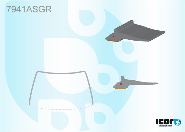 SUBARU FORESTER 2013- PROFIL DE PB AVEC BANDE ADHESIVE