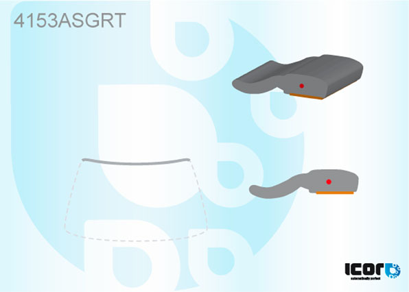 HYUNDAI SANTA FE 2012- PROFIL SUP DE PB AVEC BANDE ADHESIVE