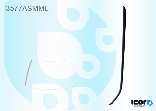 FORD C-MAX/GRAND C-MAX MPV 09/2011- VOORRUIT SIERLIJST - LINKS