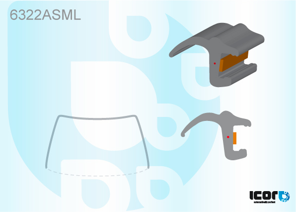 ISUZU FRR/FSR 2008- MOULURE DE PB