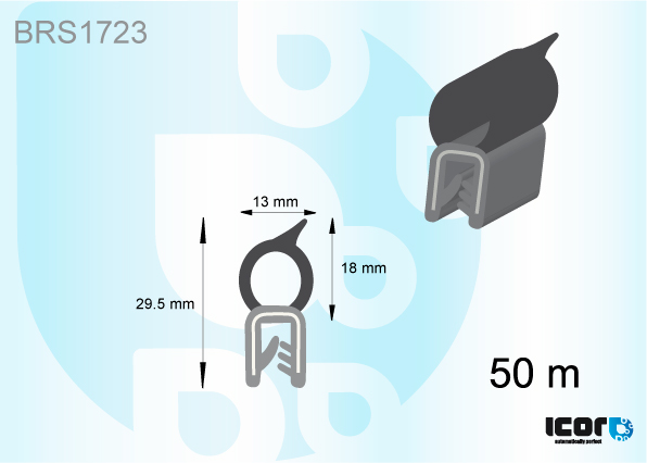 SELF-GRIP TOP SEAL 3-10mm PANEL GAUGE - 50M COIL