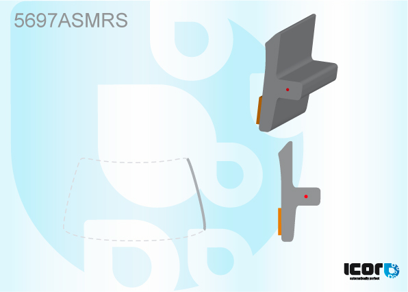 MITSUBISHI OUTLANDER 2013- WS MOULDING - SIDE