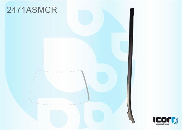 BMW 4 SERIES F32 2D CPE 2013- WS MOULDING - RIGHT