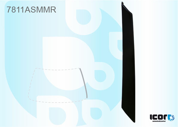 SKODA ROOMSTER 2006- FABIA 2007- PRAKTIK 2007- WS MOULDING - RIGHT