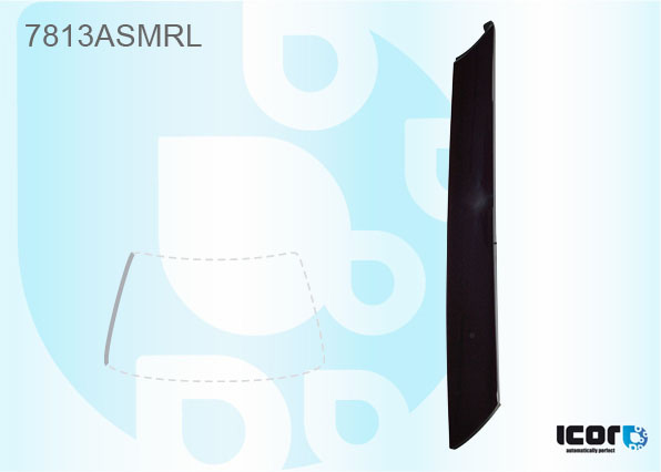 SKODA YETI SUV 2010- WS MOULDING - LEFT