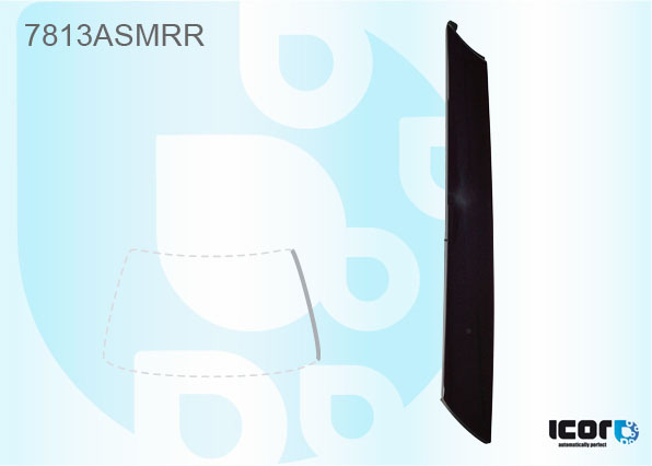 SKODA YETI SUV 2010- MOULURE PB - DROITE