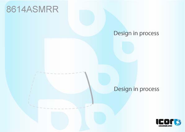 AUDI Q3 SUV 2011- VOORRUIT SIERLIJST - RECHTS