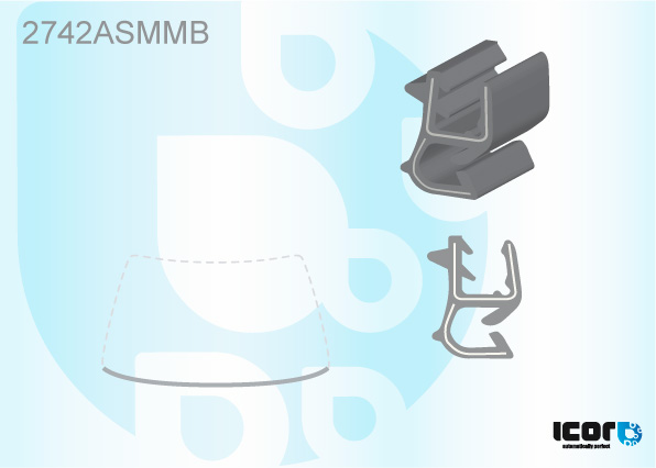 CITROEN C3 PICASSO MPV 2009- MOULURE PB - BAS